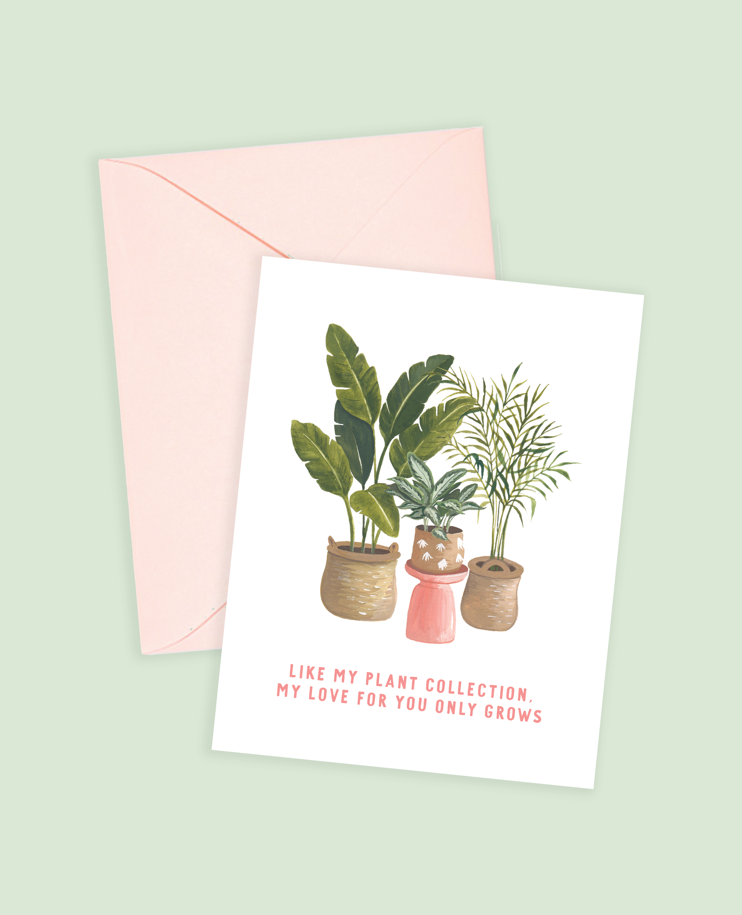 PLANT COLLECTION GREETING CARD