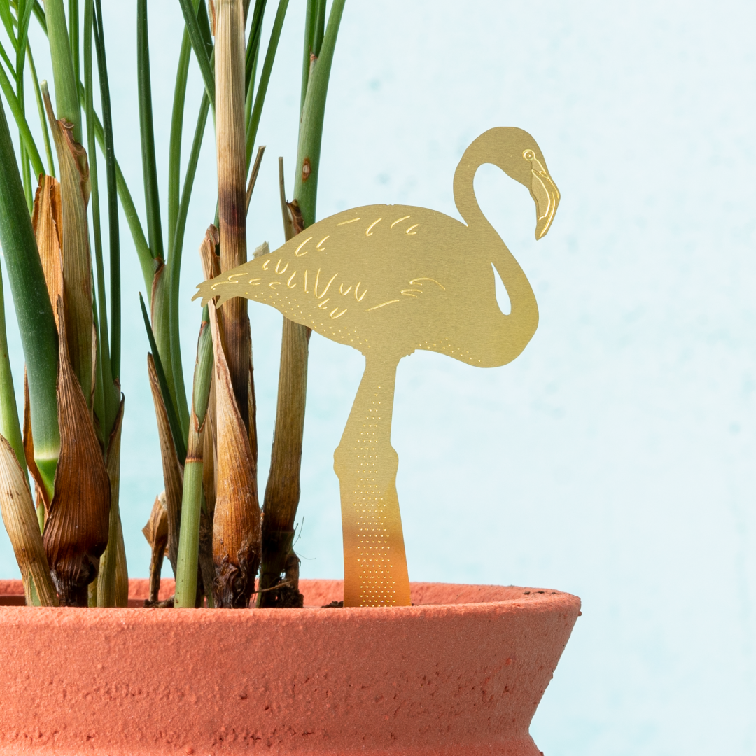 FLAMINGO PLANT DECORATION