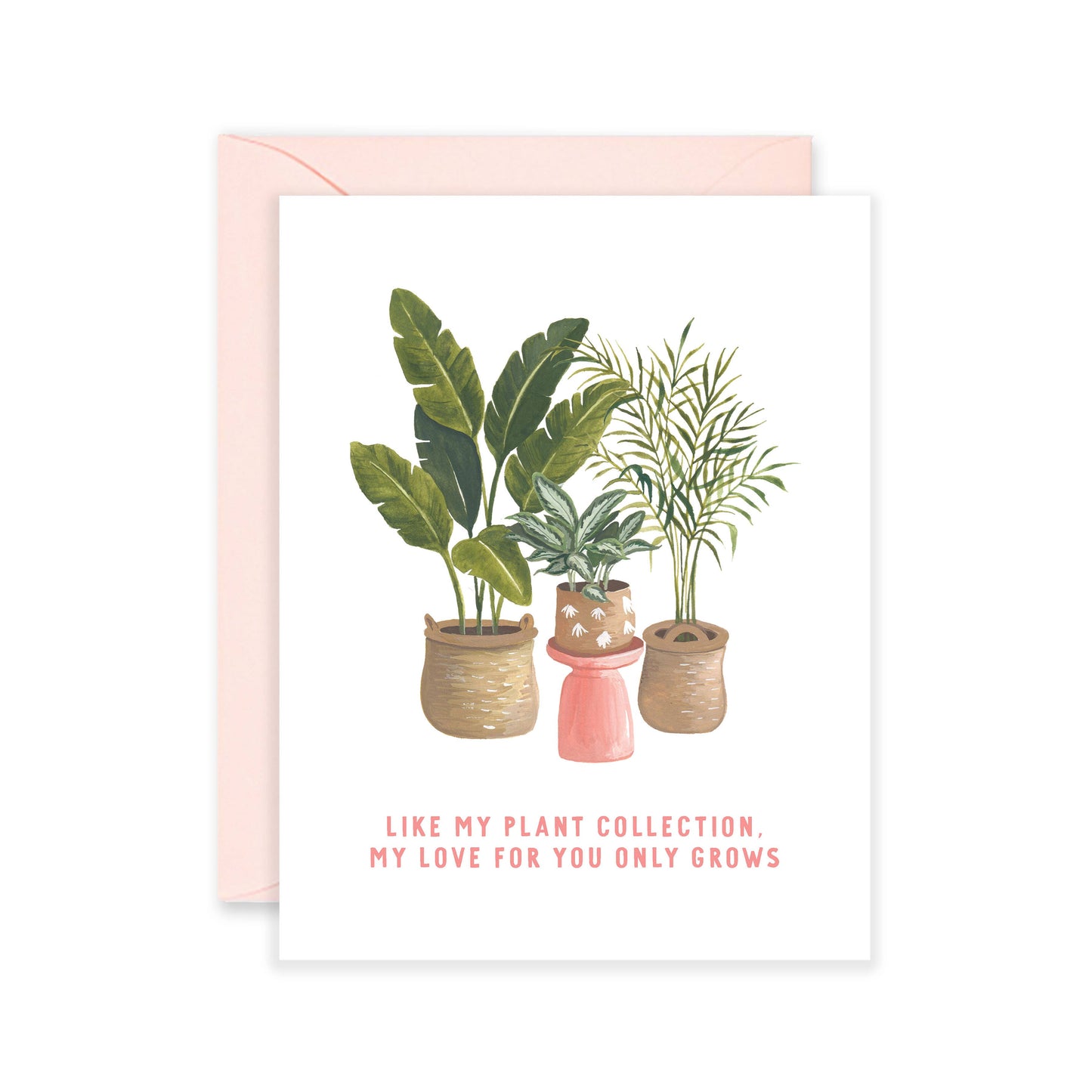 PLANT COLLECTION GREETING CARD