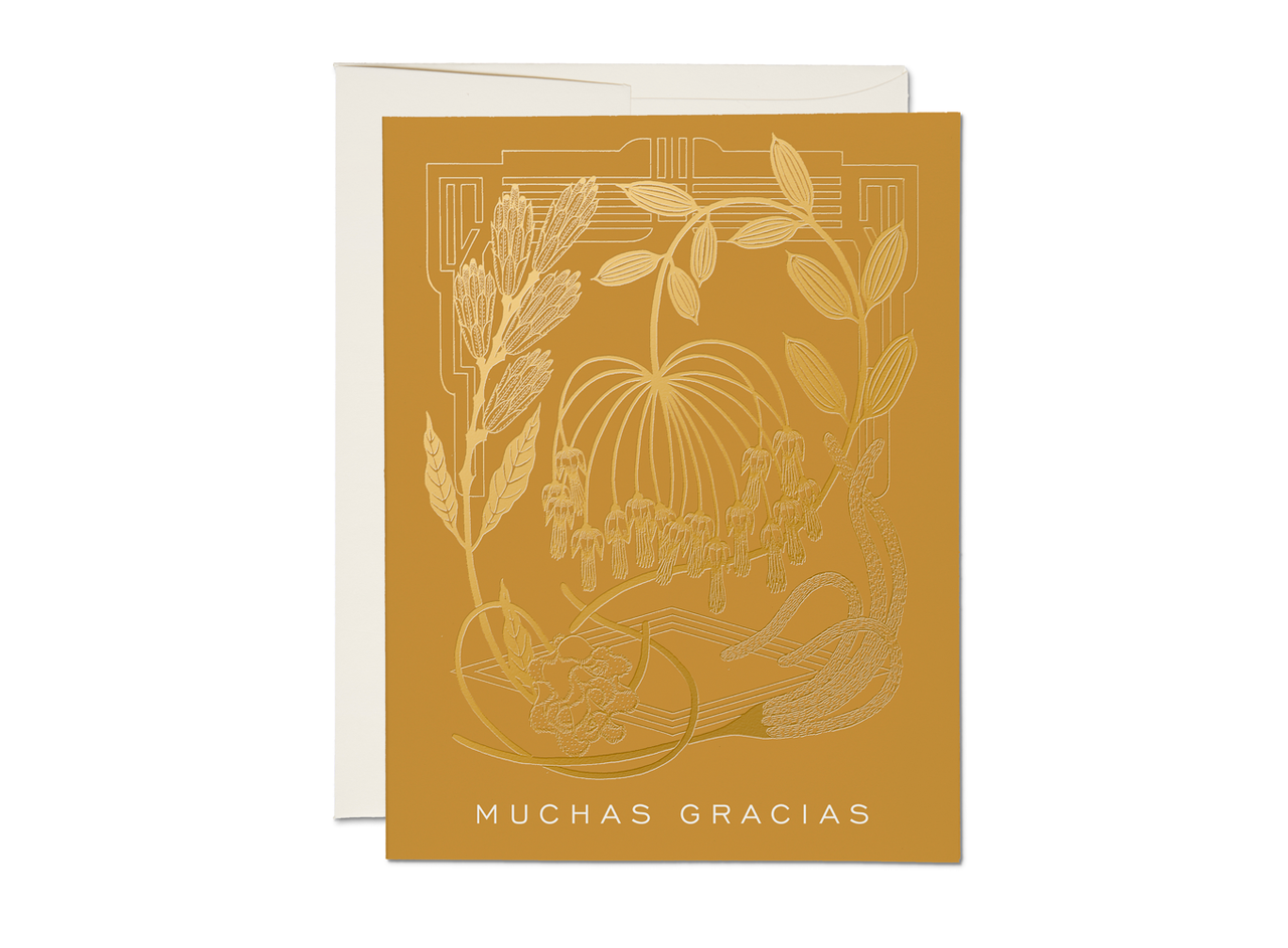 MUCHAS GRACIAS GREETING CARD