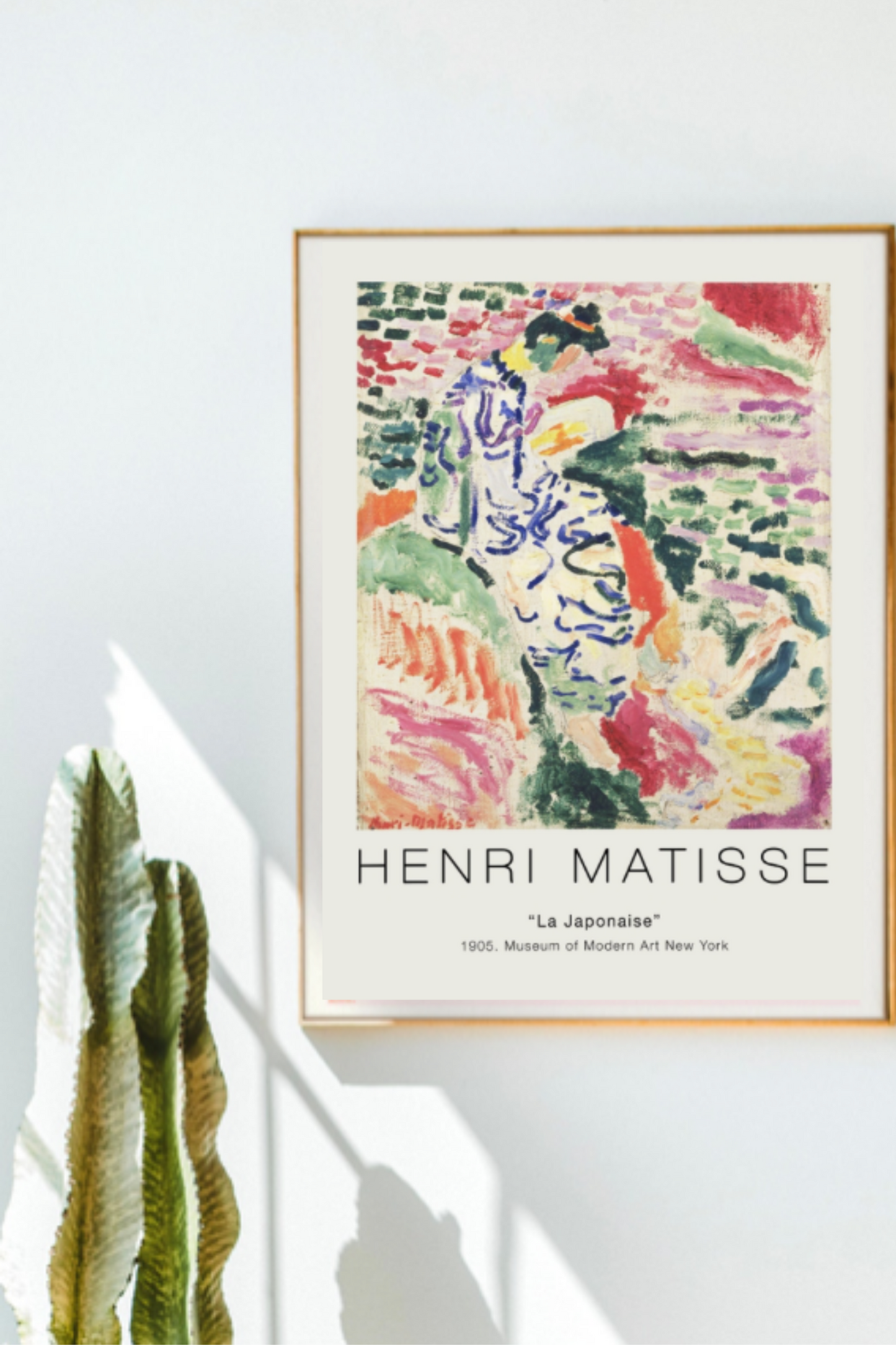 LA JAPONAISE: WOMAN BESIDE THE WATER 1905, HENRI MATISSE PRINT
