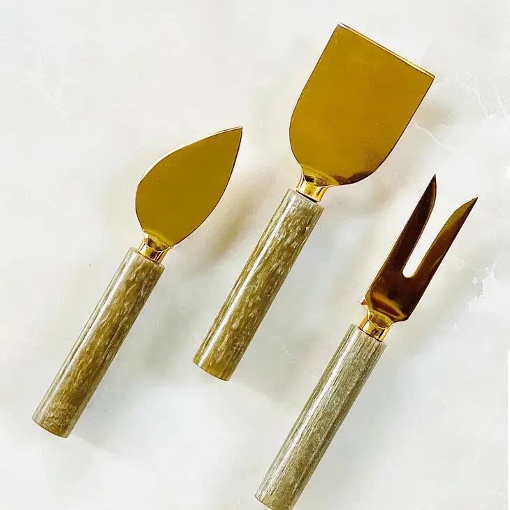 SET OF 3 CHEESE KNIVES