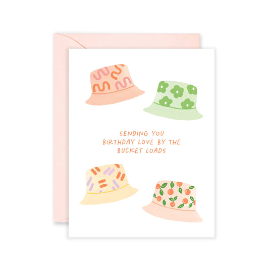 BUCKET HAT GREETING CARD