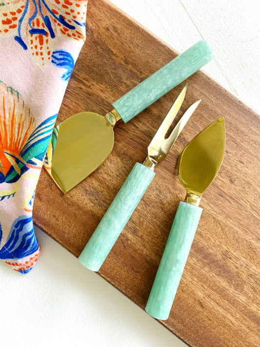 SET OF 3 CHEESE KNIVES