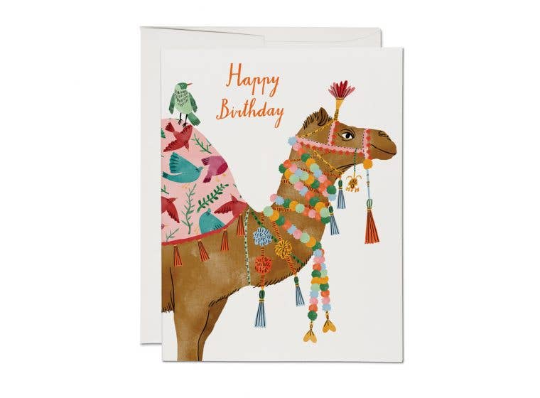 CAMEL GREETING CARD