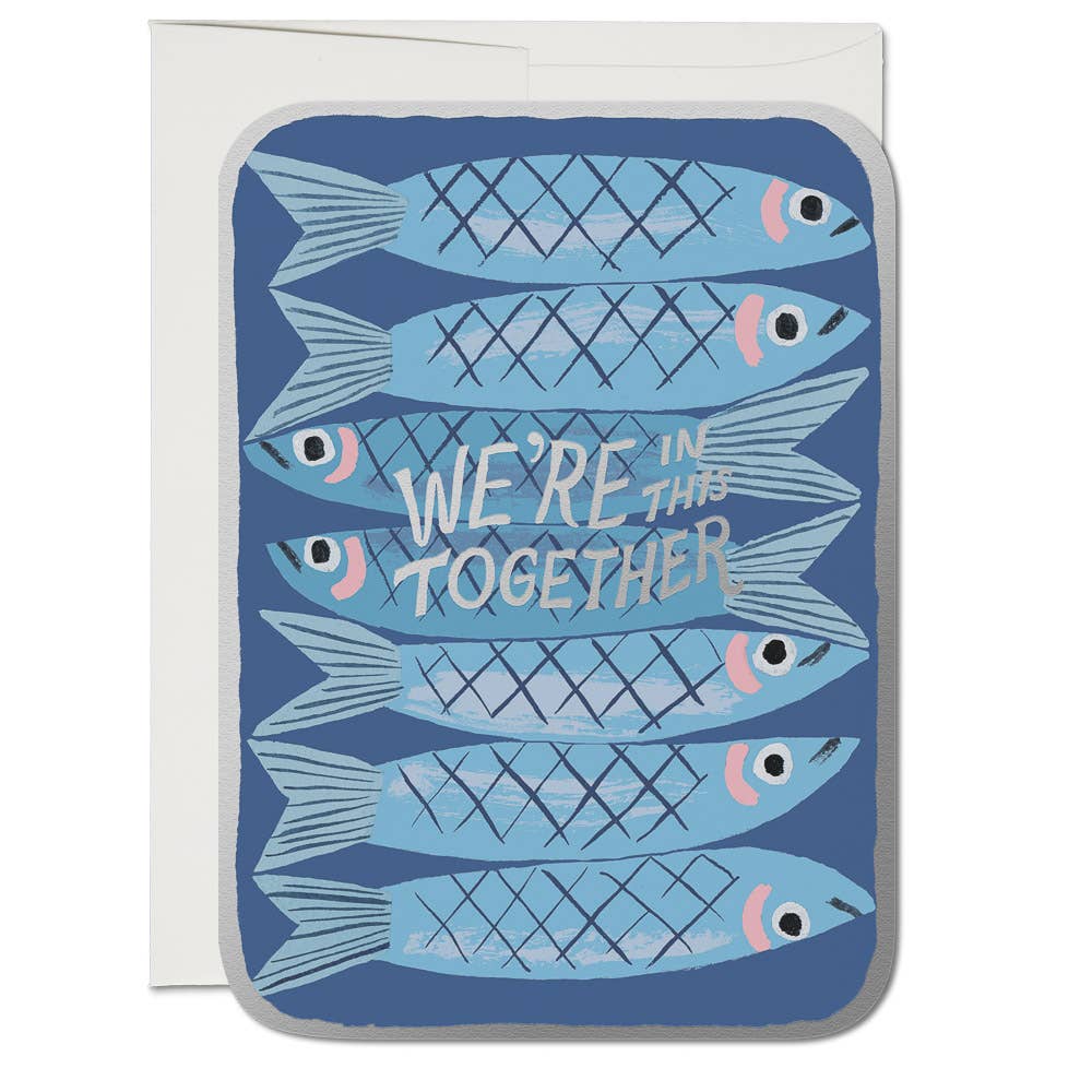 SARDINES GREETING CARD