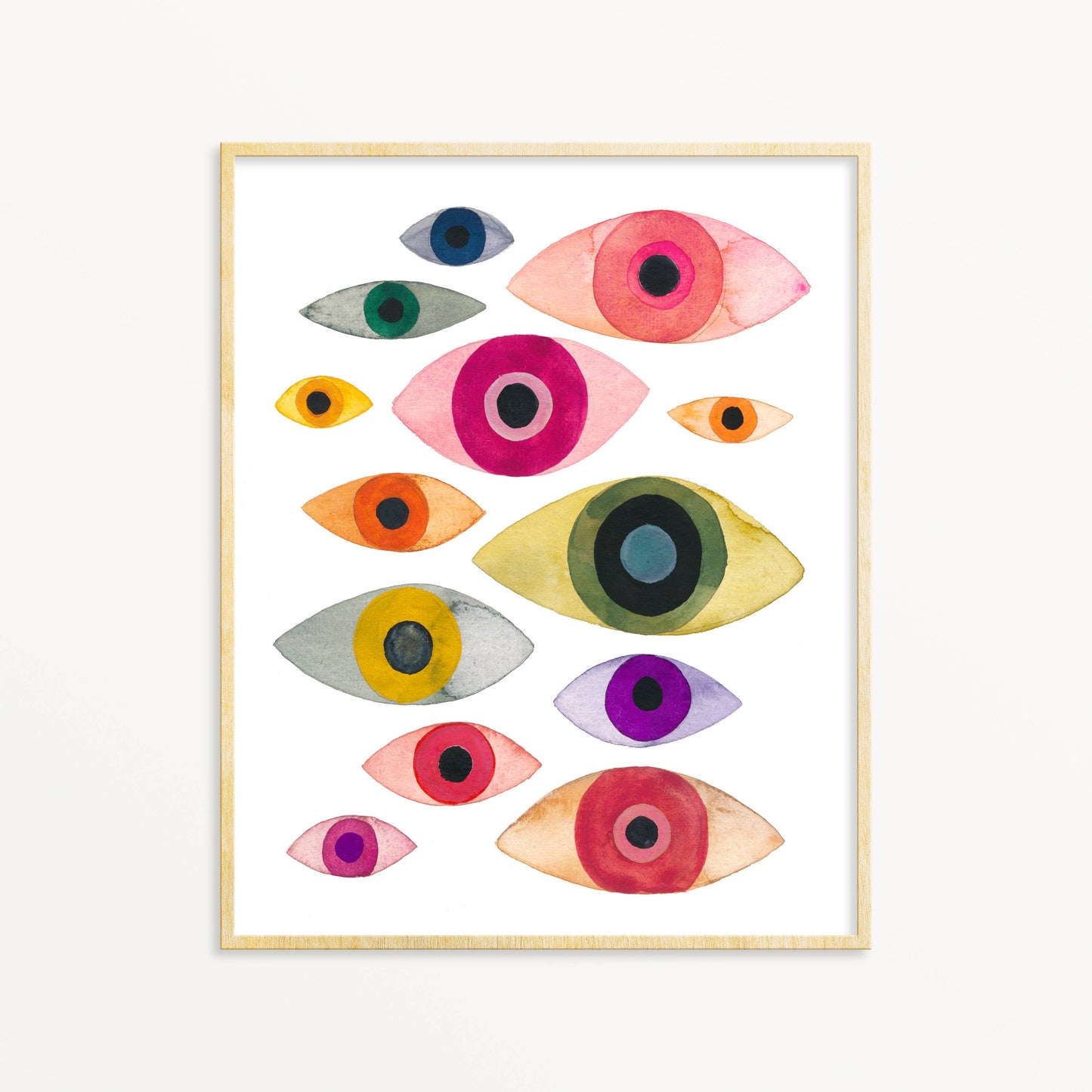 MANY EYES #1 ART PRINT