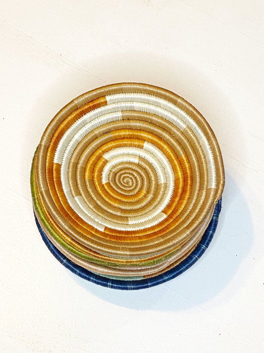 TRI-COLORED ORANGE EXTRA SMALL BASKET