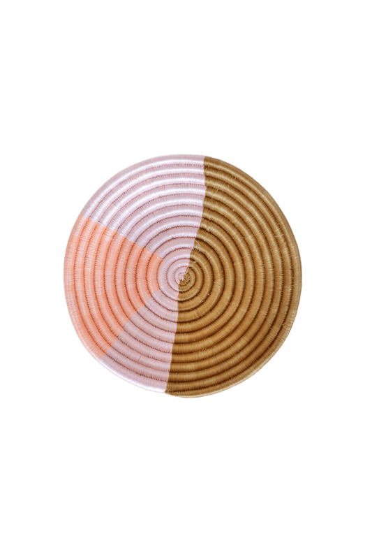 GEOMETRIC PINK EXTRA SMALL BASKET