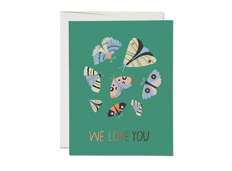 MOTH MAGIC GREETING CARD